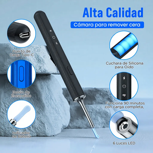 EarScope HD-Limpiador de oidos con camara
