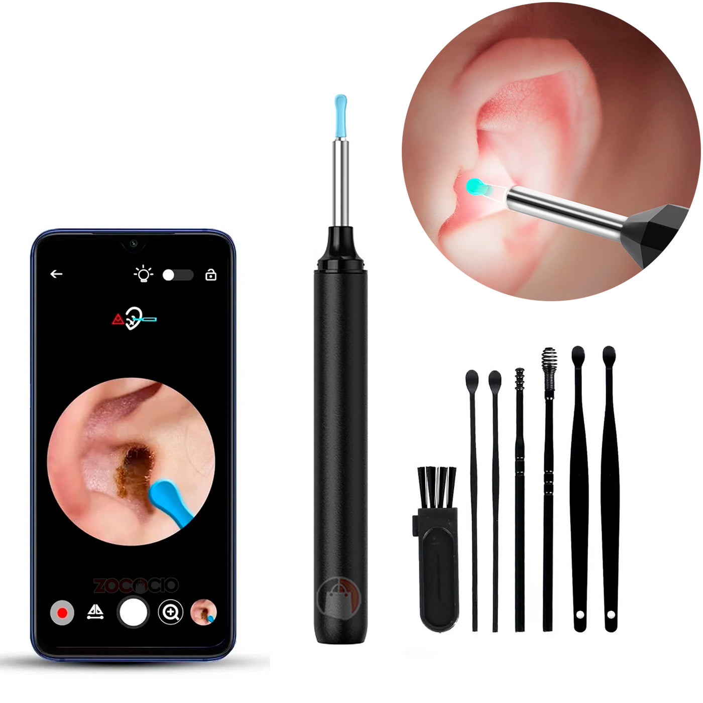 EarScope HD-Limpiador de oidos con camara