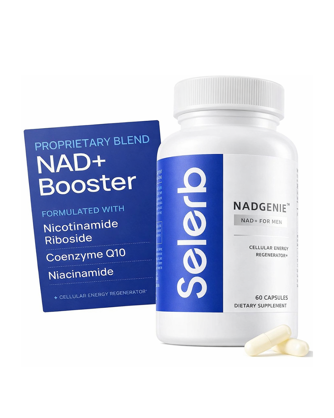 vitalNad+ Selerb Booster - Suplemento para Hombres