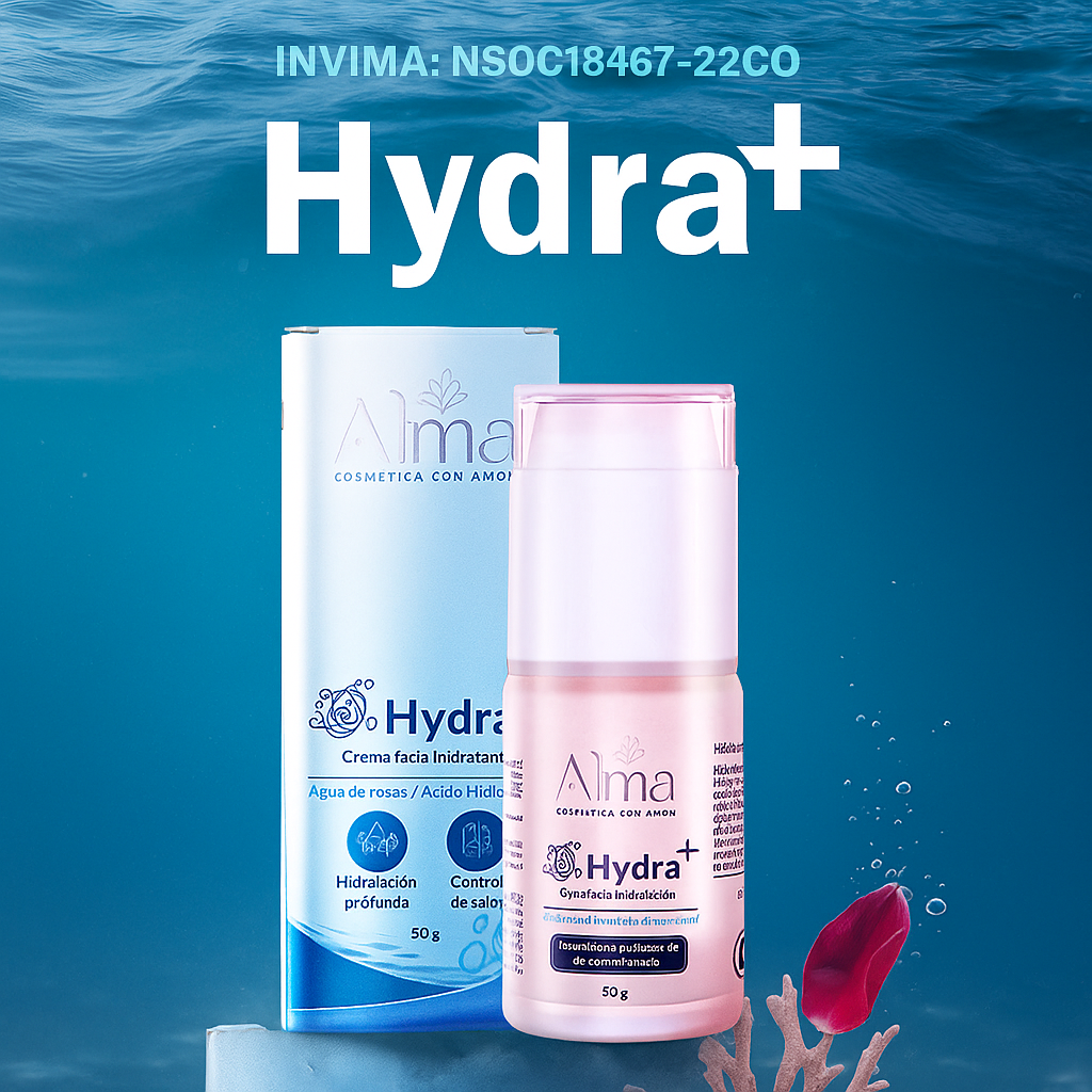Crema Hidratante Facial Hydra+