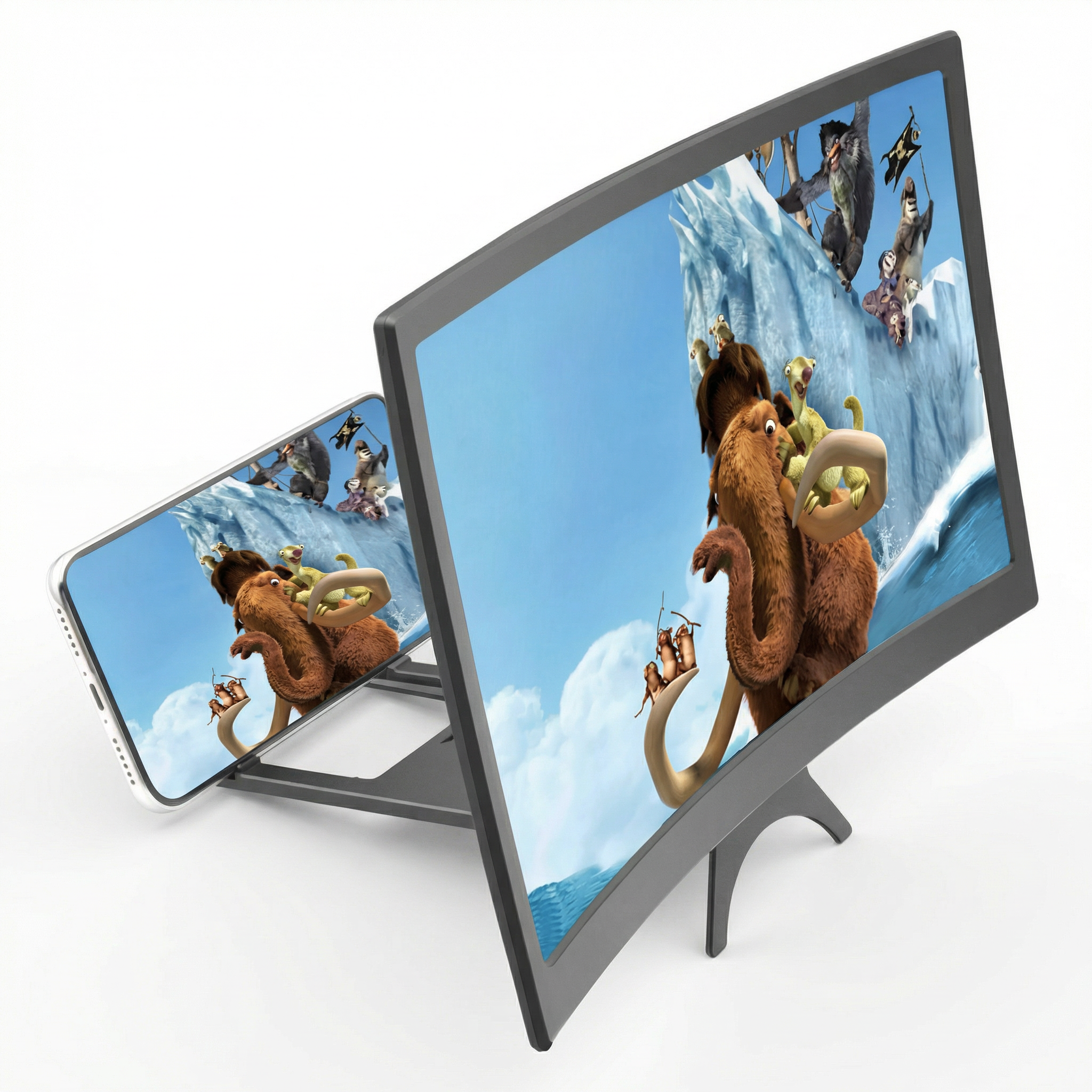 Amplificador de Pantalla Curvo para Celular - ScreenBoost