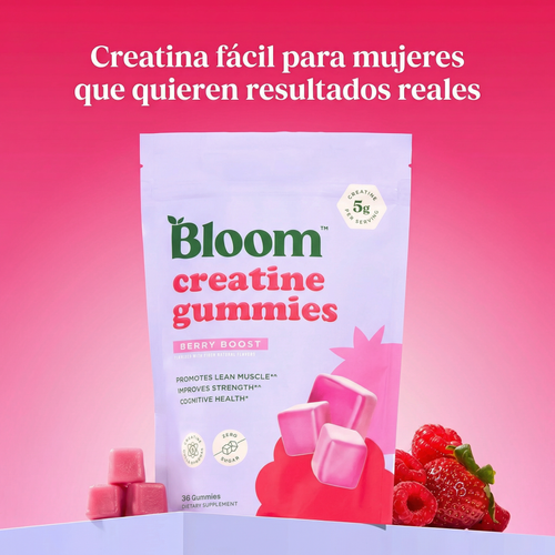 Bloom Nutrition Creatine Gummies