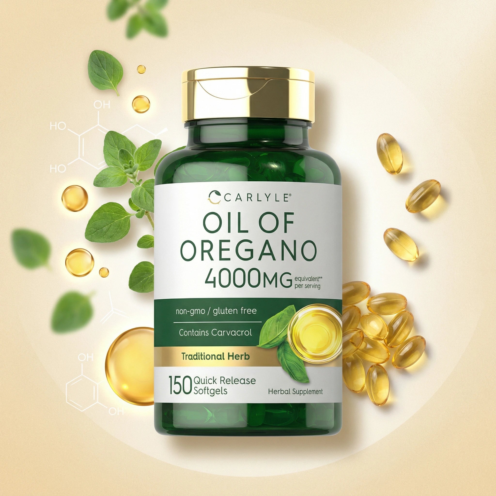 Aceite de Orégano (Softgels) x 150 capsulas