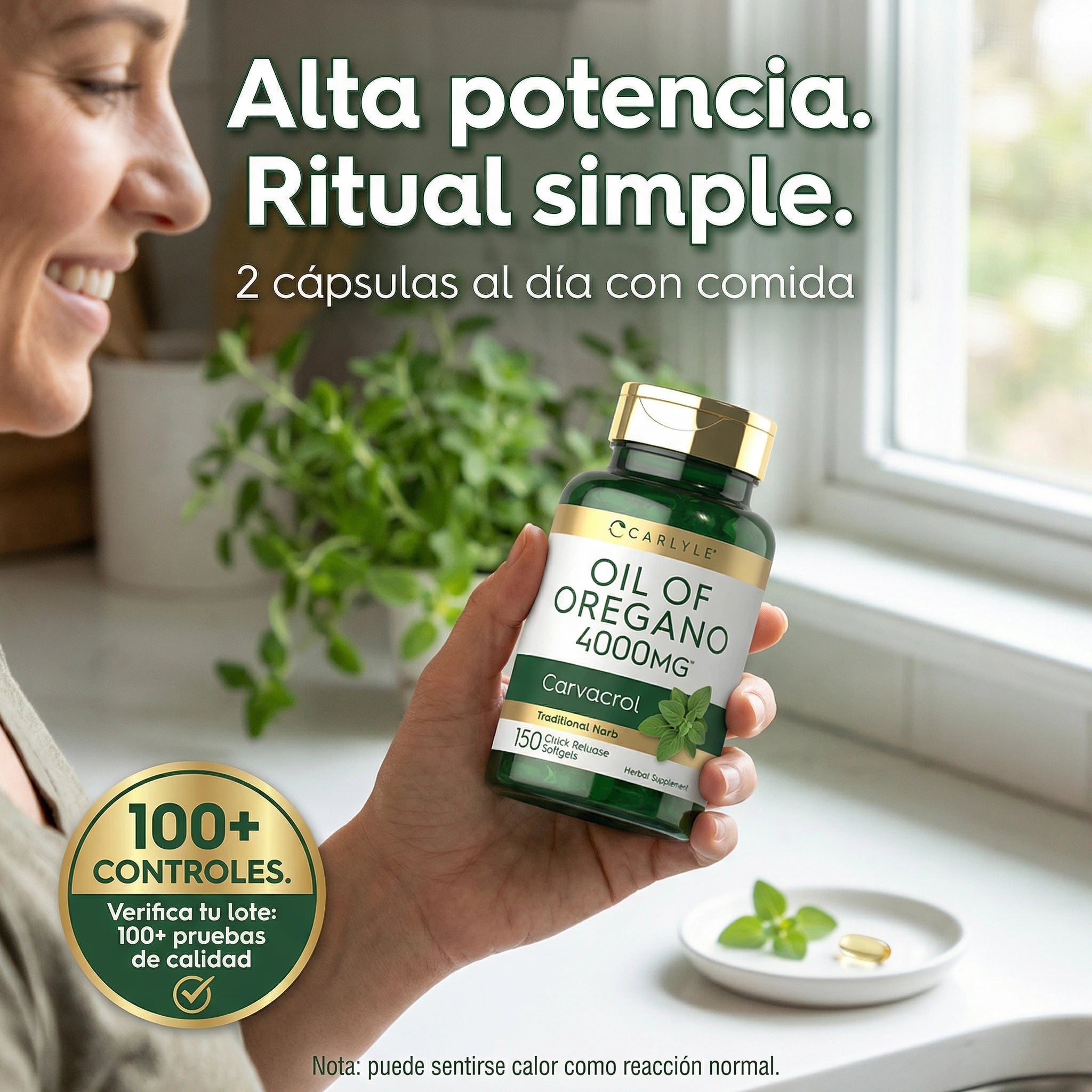 Aceite de Orégano (Softgels) x 150 capsulas