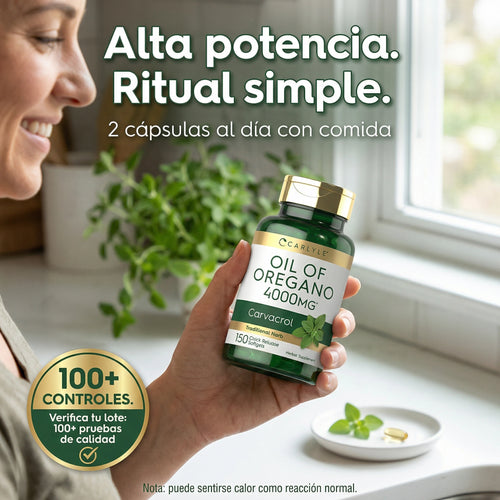 Aceite de Orégano (Softgels) x 150 capsulas