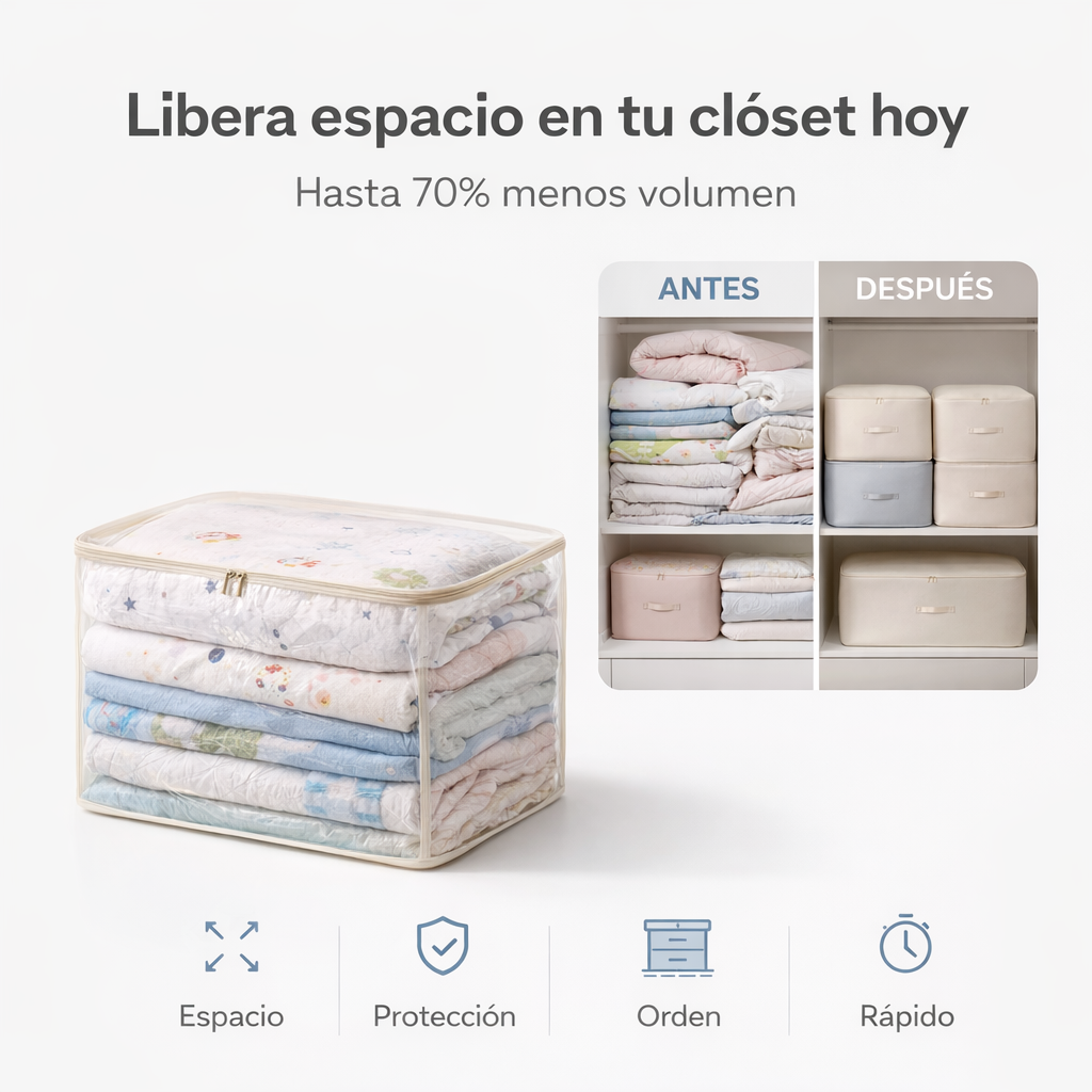 Compresor de Sábanas (Organizador de Autocompresión)